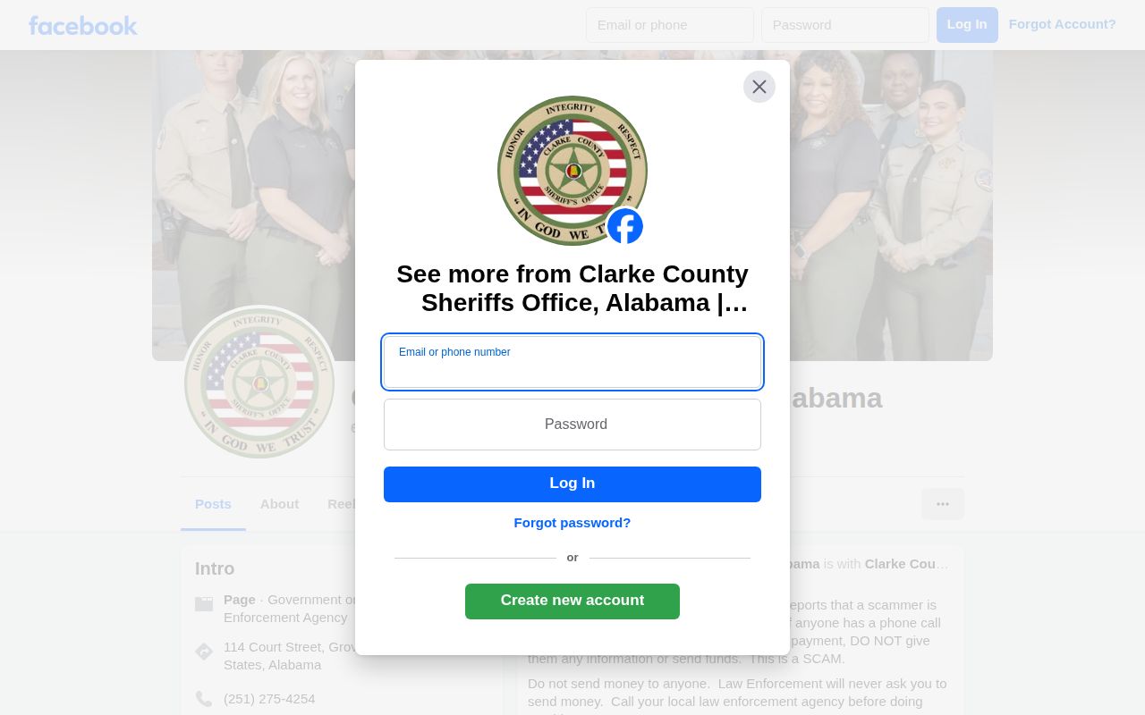 Clarke County released inmate mugshots social source is not an official record